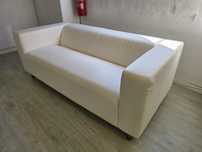 Sofá IKEA Pele Branco Klippan