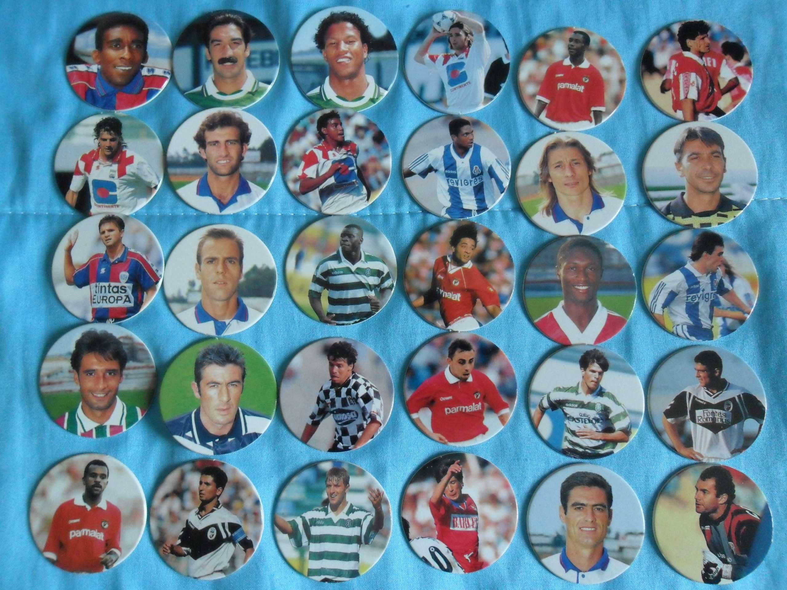 Tazos Futebol 95-96 da Panini