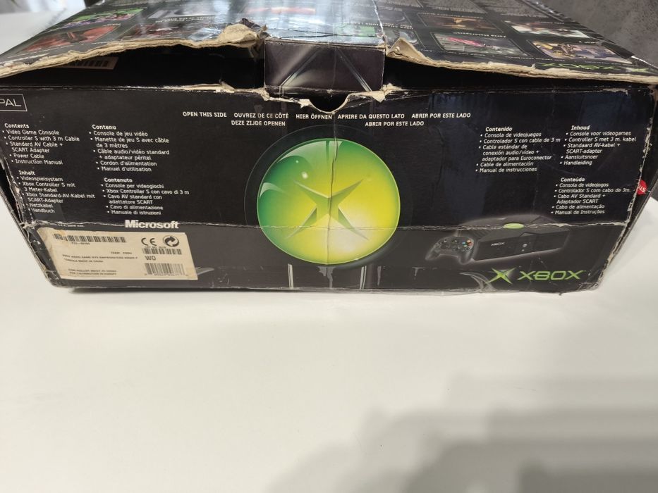 Caixa Original Xbox Classic – Edição Oficial FIFA World Cup 2006