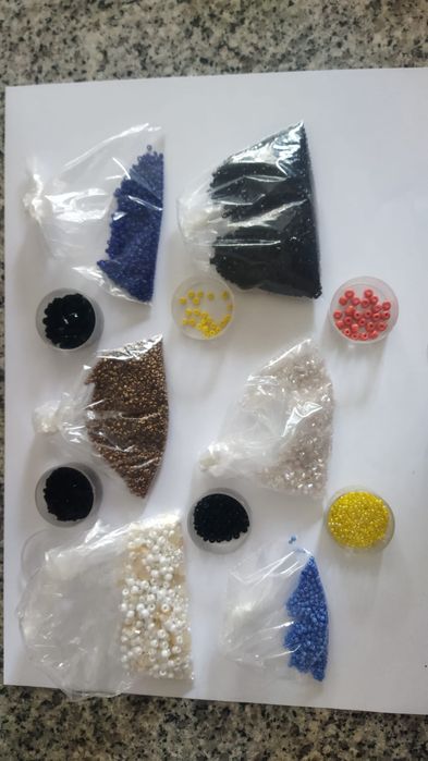 Missangas para trabalhos manuais