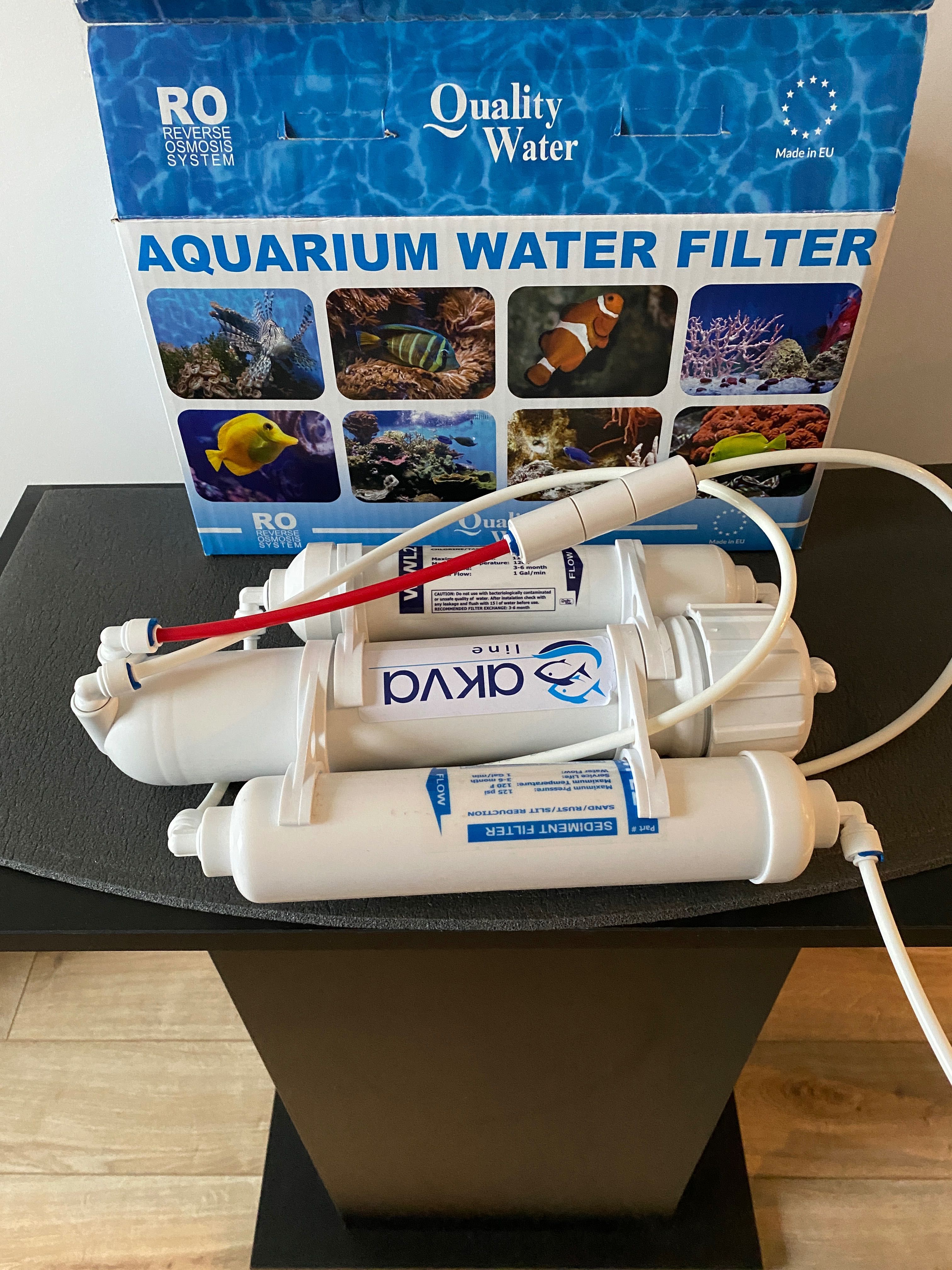 Akwarium 60l z szafką + dodatki