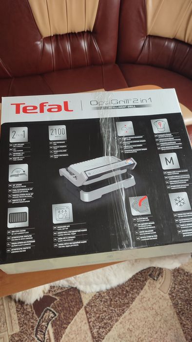 Гриль Tefal OptiGrill 2in1