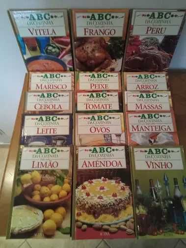Vários conjuntos de Livros de Culinária - total 46 livros