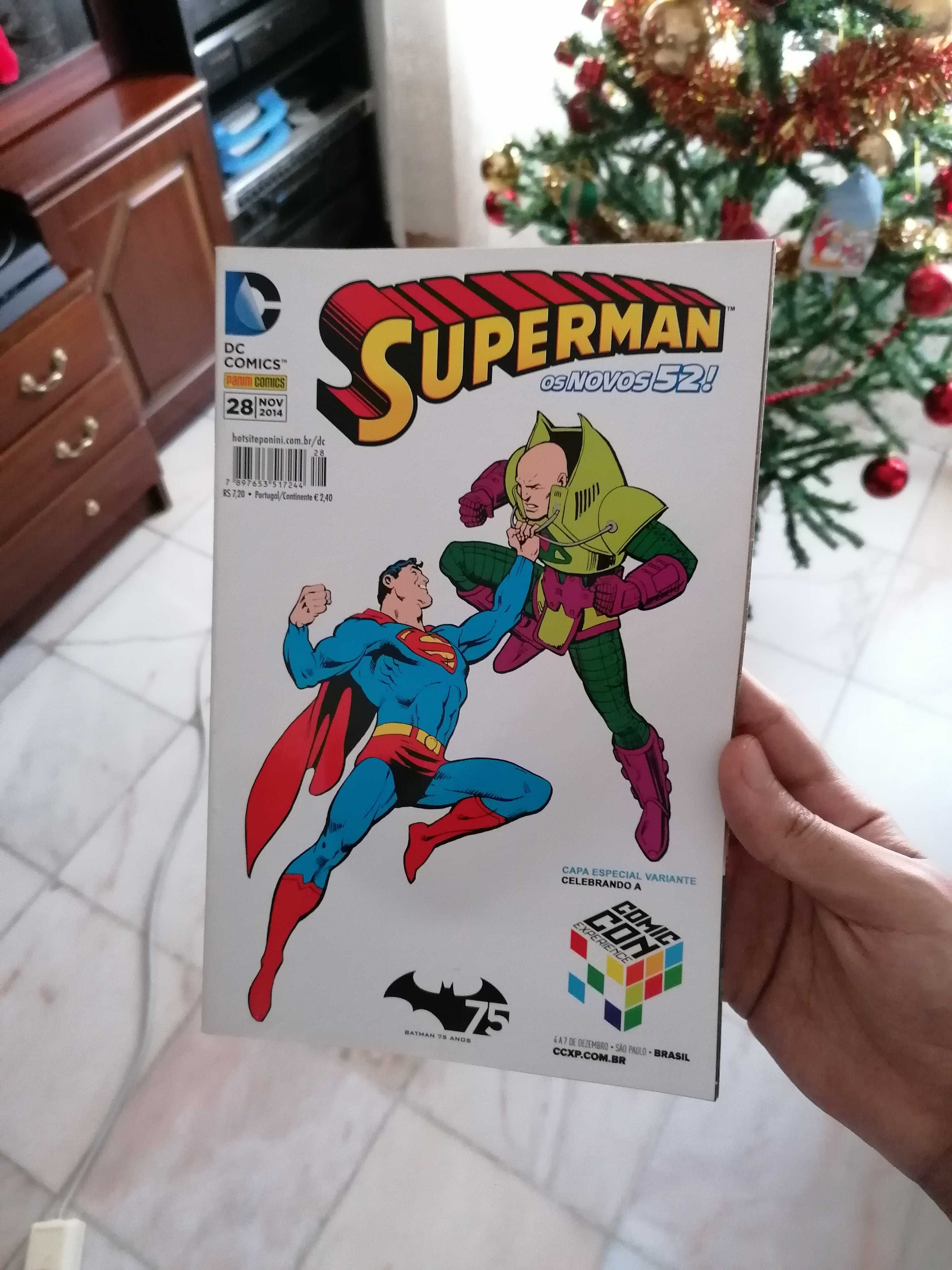 Lote Bandas Desenhadas Batman, Superman e Green Lantern Novos 52