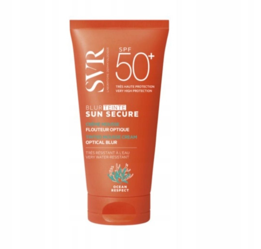 SVR SUN SECURE BLUR ROSE Krem Koloryzujący SPF 50+ Ochronny - 50ml