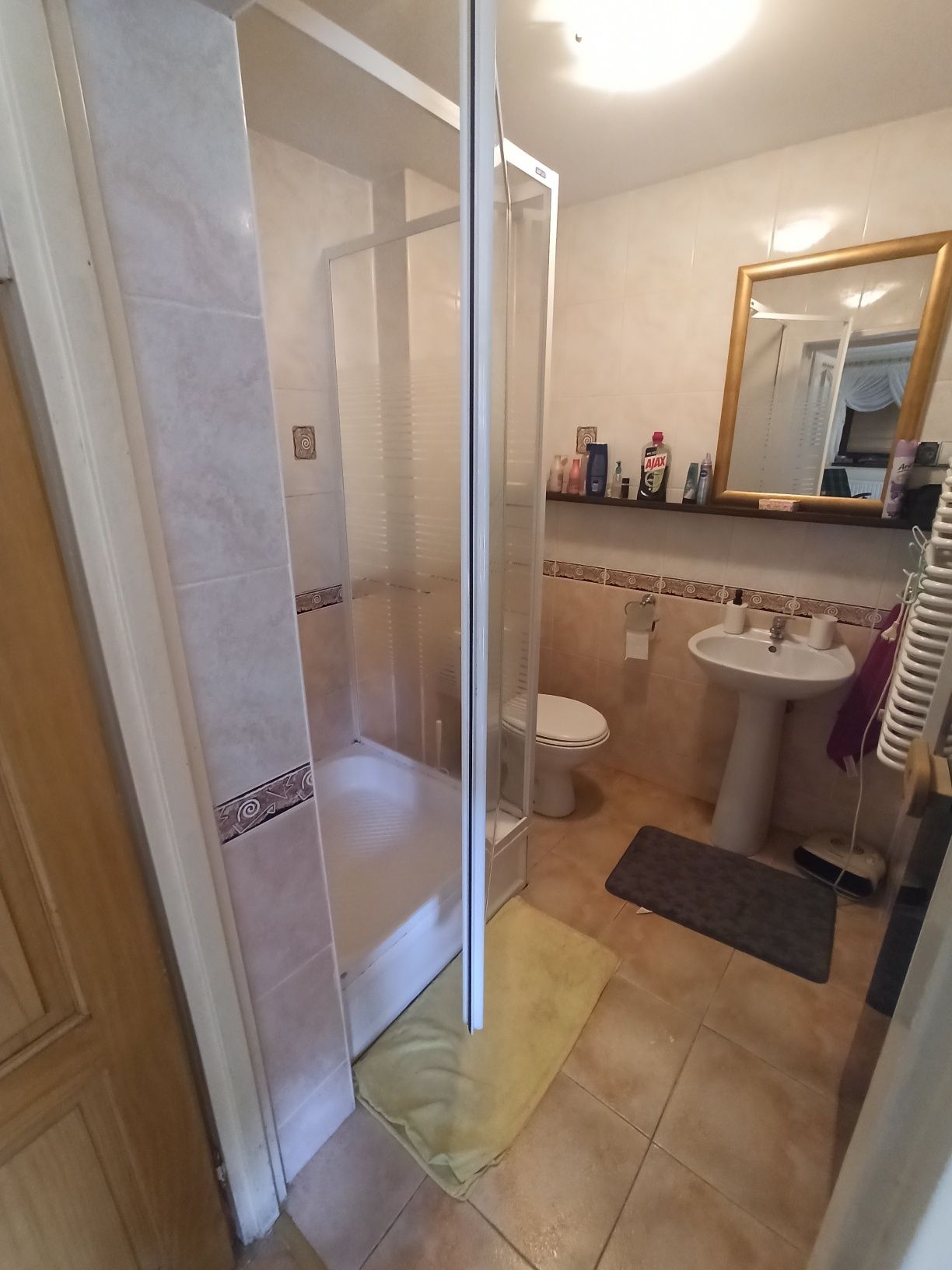 Używana kpl kabina z brodzikiem 90*90