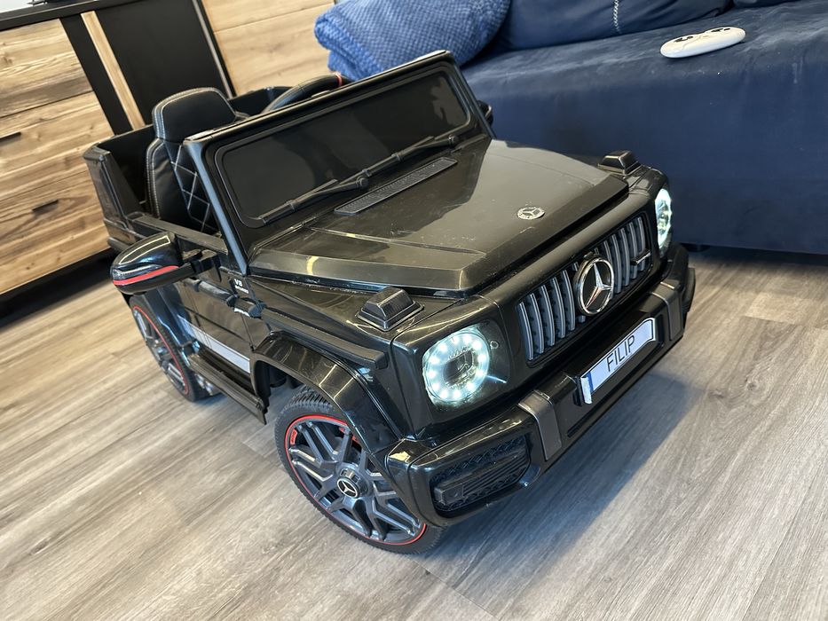 Sale! Mercedes G63 AMG auto elektryczne dla dziecka + pilot, ładowarka