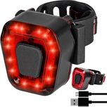 Lampka rowerowa tylna 14 led na rower światło czerwone mocne tył aku
