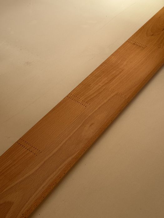 Łóżko drewniane z pojemnikiem podnoszonym + materac