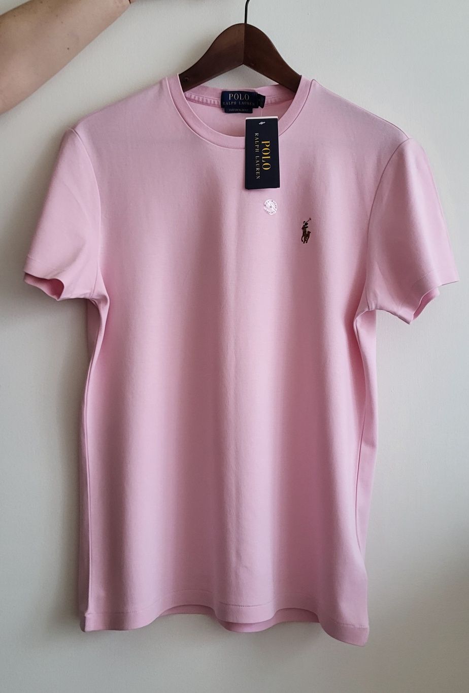 T-shirt męski różowy Polo Ralph Lauren