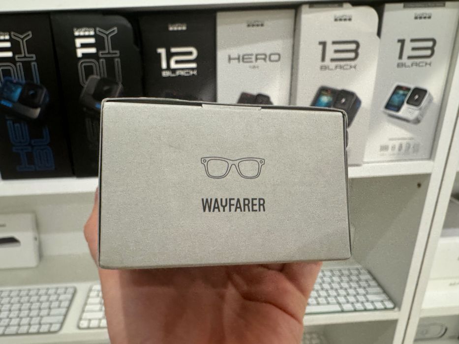 Окуляри з камерою Ray-Ban Meta Wayfarer Shiny Black Green RW4006  Нові