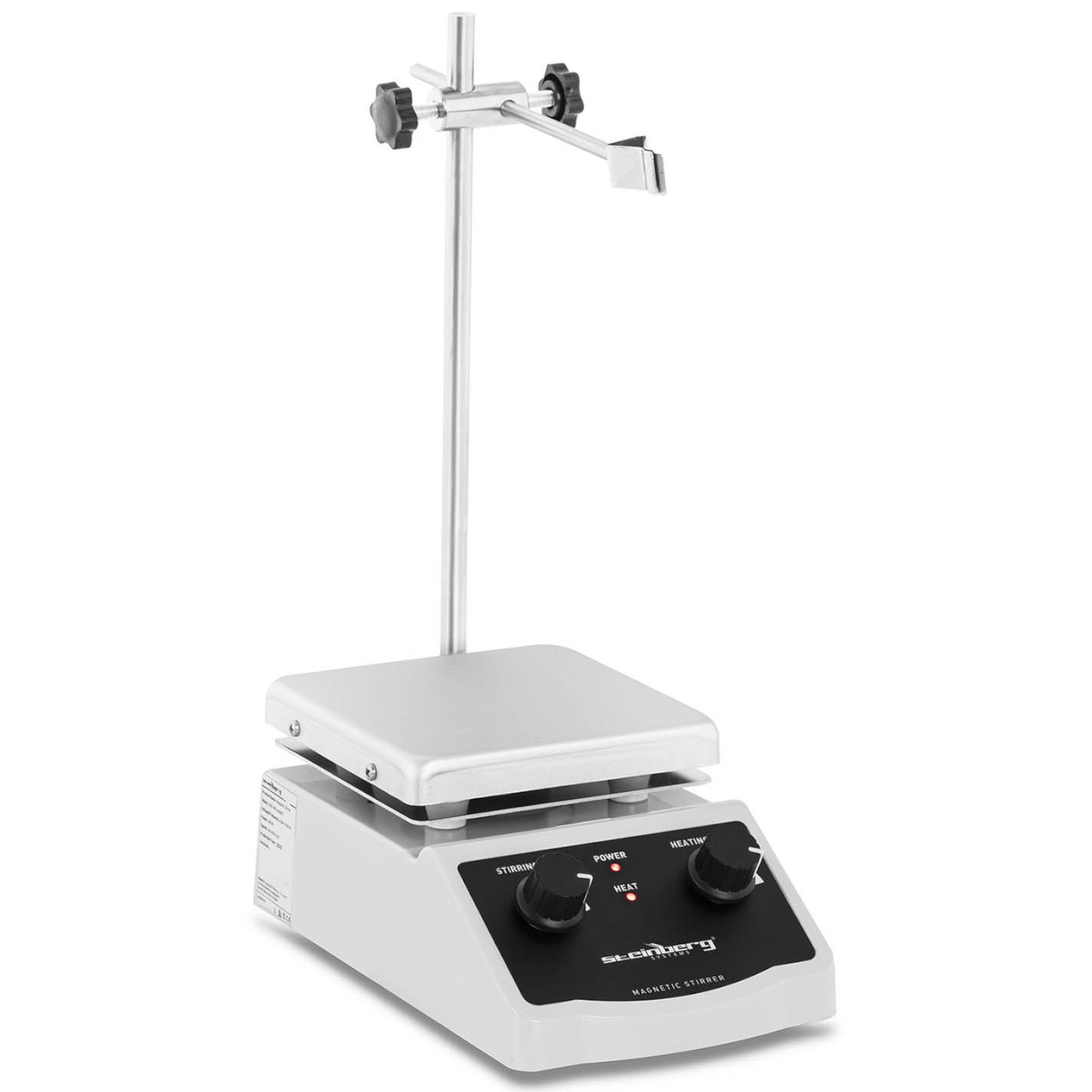 Mieszadło magnetyczne laboratoryjne ze stojakiem uchwytem 380C