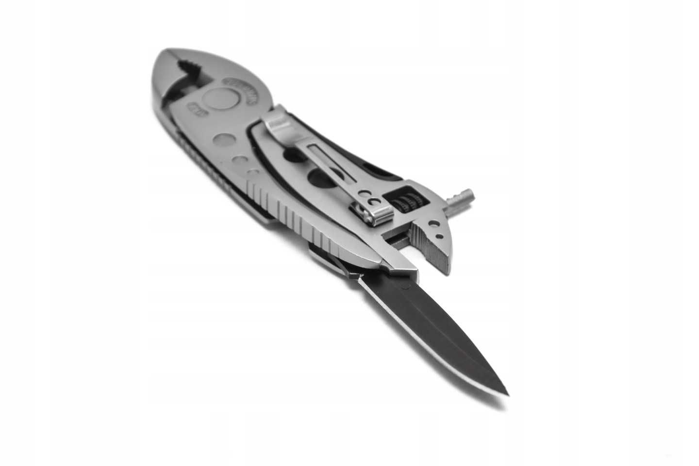Multitool Nóż Szczypce Kombinerki Klucz Nastawny