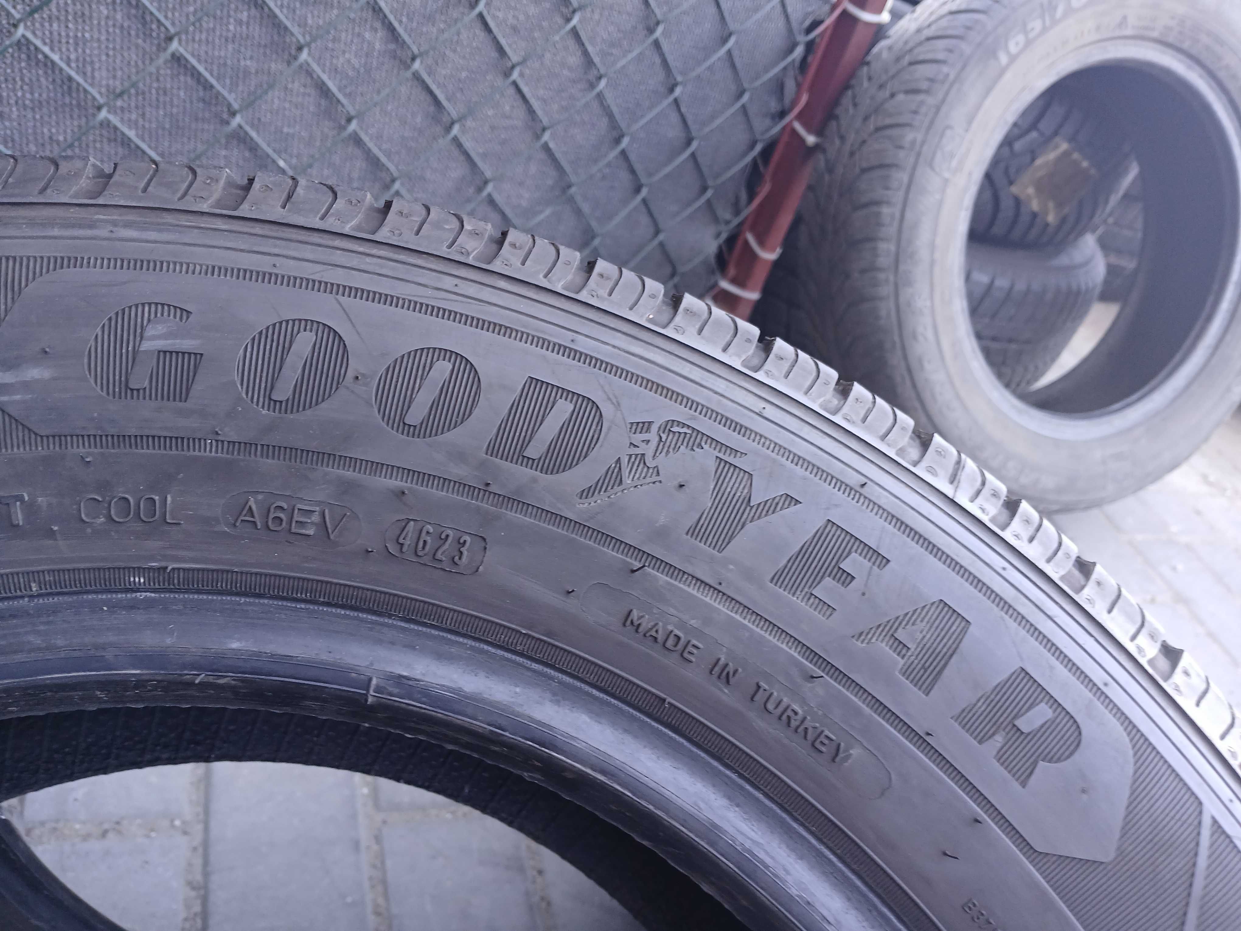 2x używane opony letnie 215/65 R16C GOODYEAR 2023r Montaż Gwaranacja