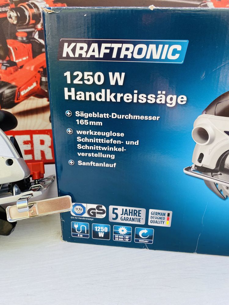 Циркулярна пила KRAFTRONIC/ EINHELL KT-HK1250