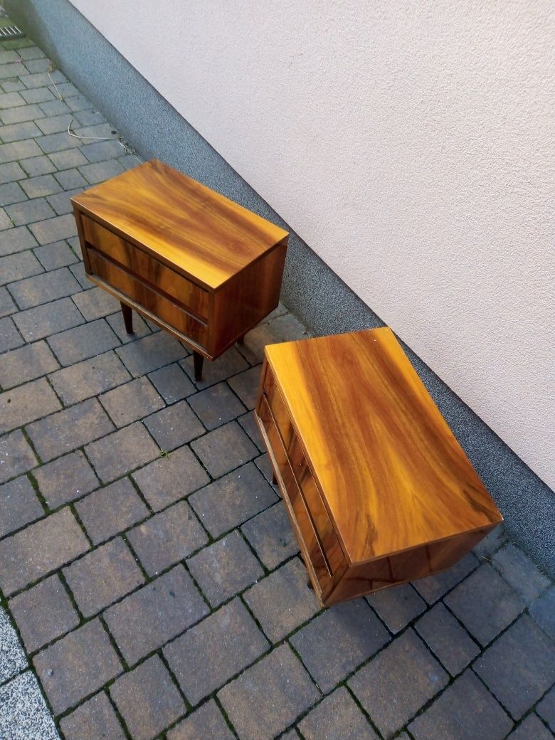 Szafka nocna PRL Transport