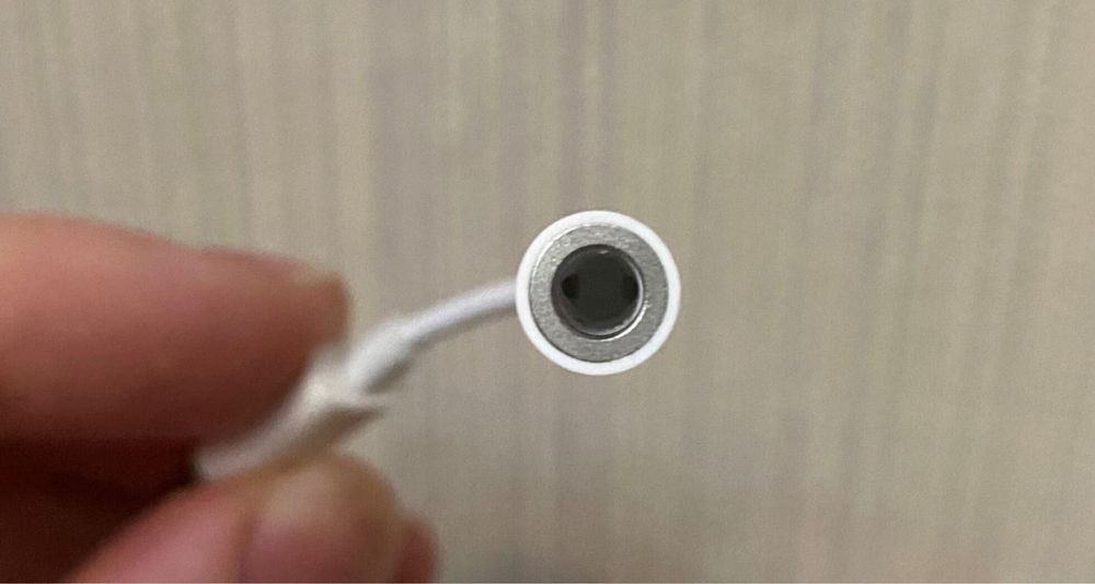 Adapter apple do iPhone do słuchawek lub samochodu Aux