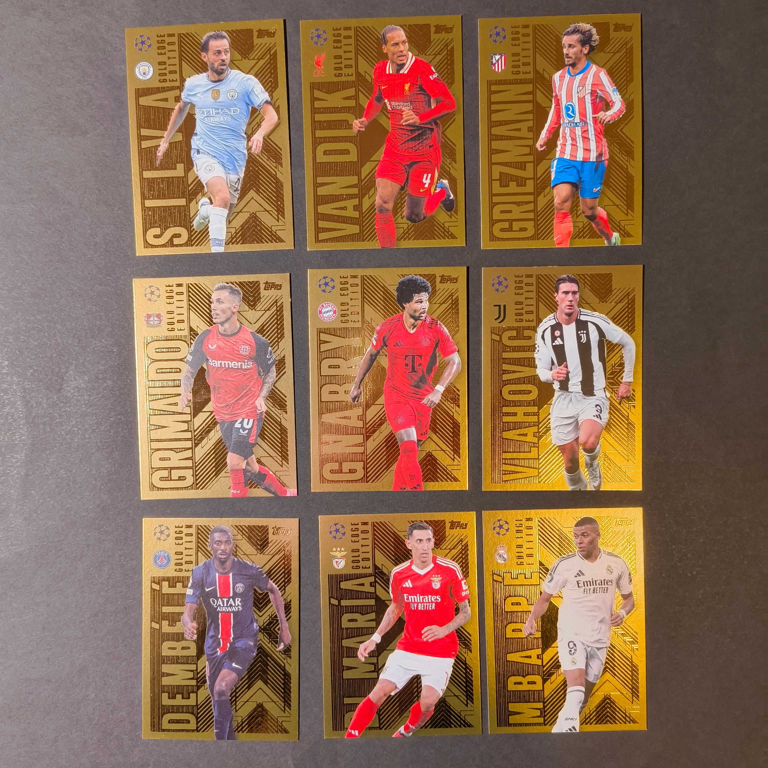 Gold Edge Topps Match Attax Extra