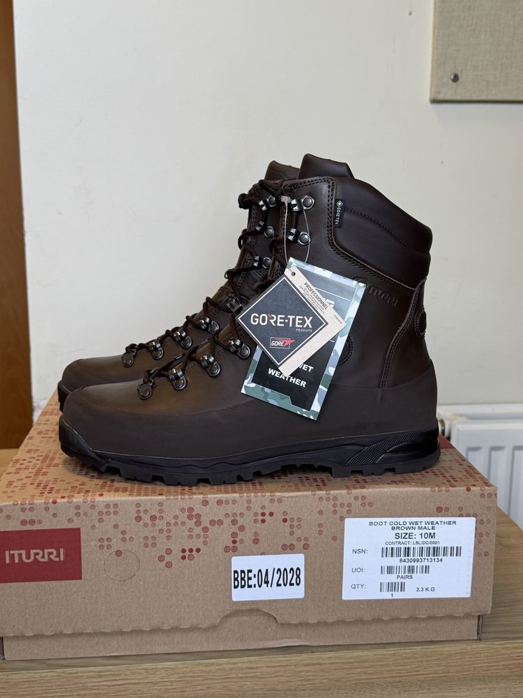 Продам НОВІ оригінальні зимові берці Iturri Cold Wet Weather Gore-Tex