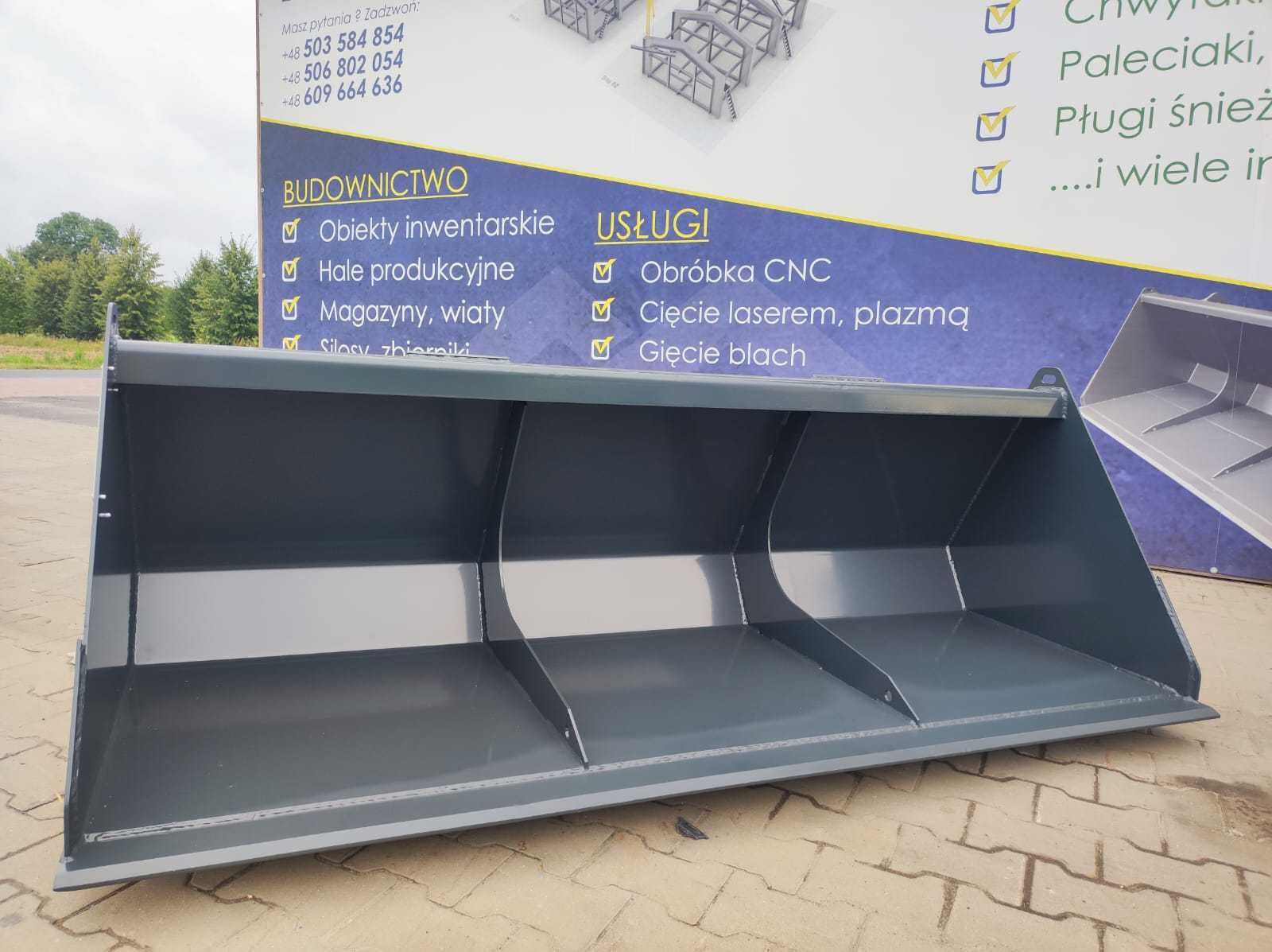 RATY! Łyżka wzmacniana 200 cm do ładowarki JCB