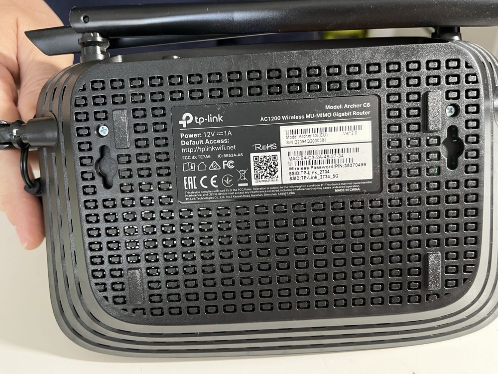Router TP-Link.
