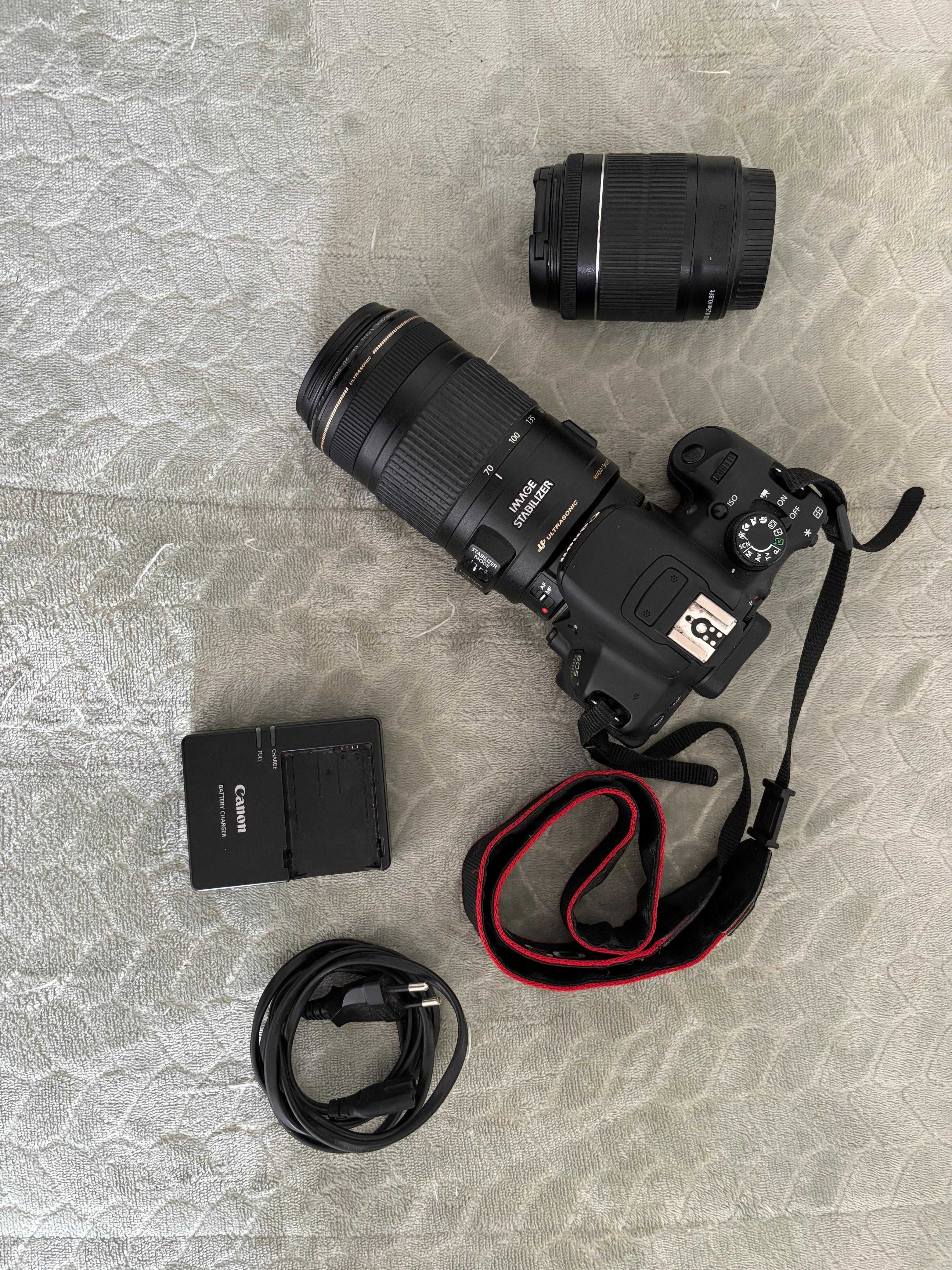 Canon EOS 700D + 2 lentes + mochila canon adventure (não negociável)