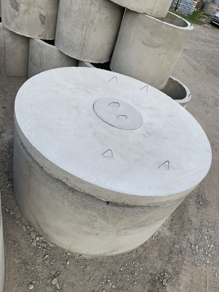 Армовані бетонні кільця для каналізації Ø2 м. ДОСТАВКА МОНТАЖ