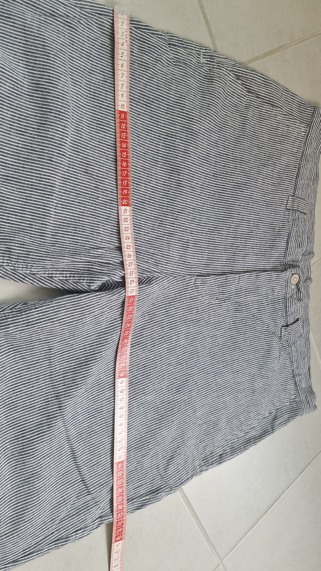 Мужские льняные брюки zara