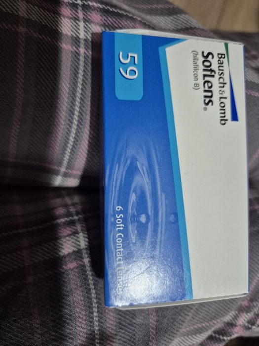 Zestaw 6 sztuk.  miesięcznych szkieł kontaktowych