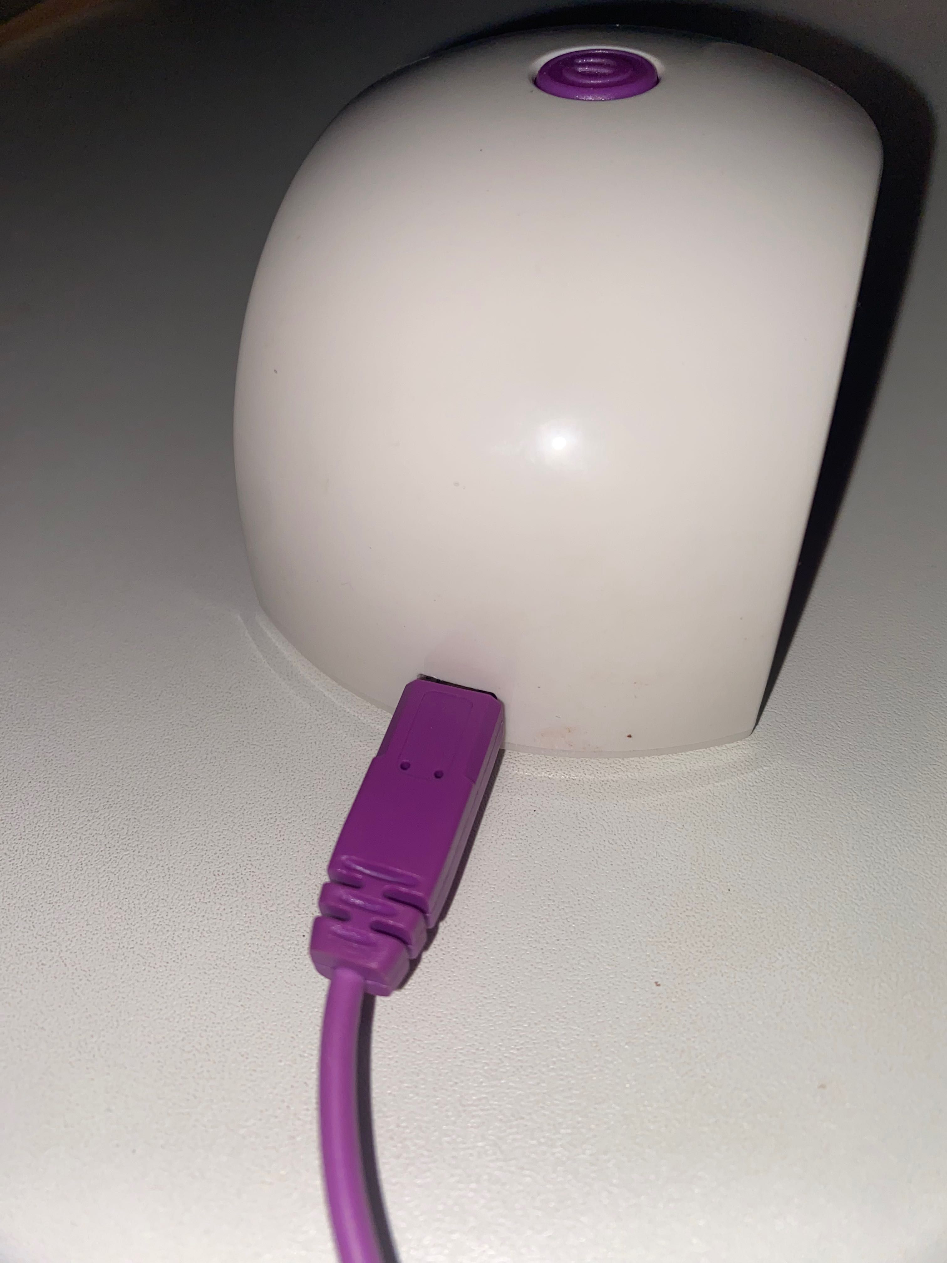 Mini lâmpada LED para unhas de gel
