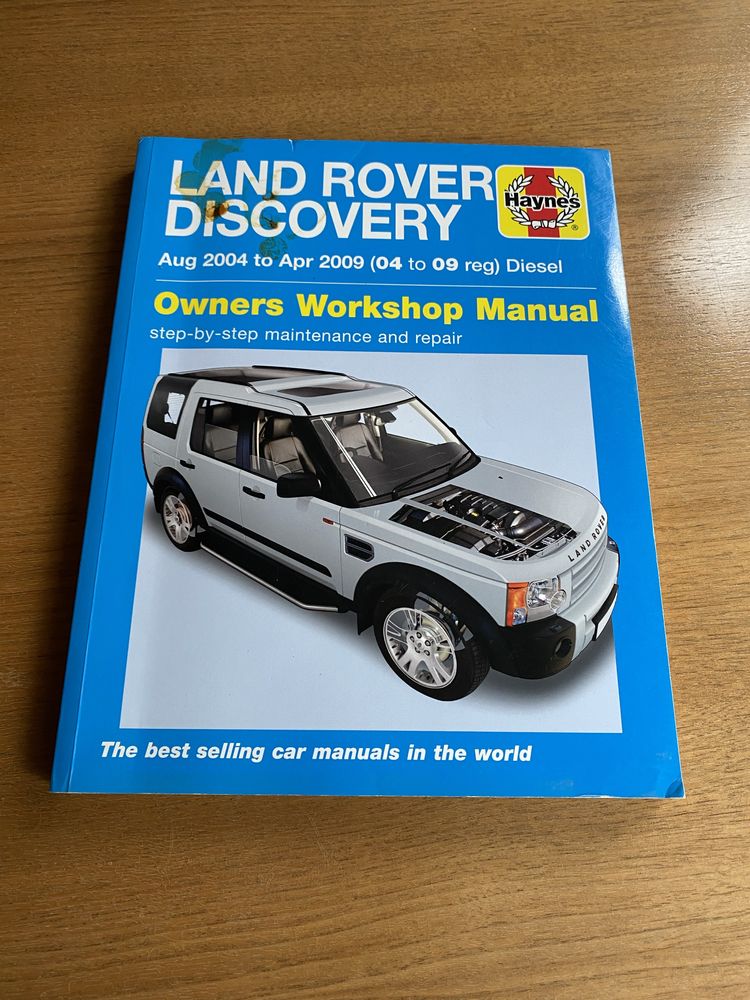 LAND ROVER Discovery diesel 04-09 instrukcja napraw Haynes