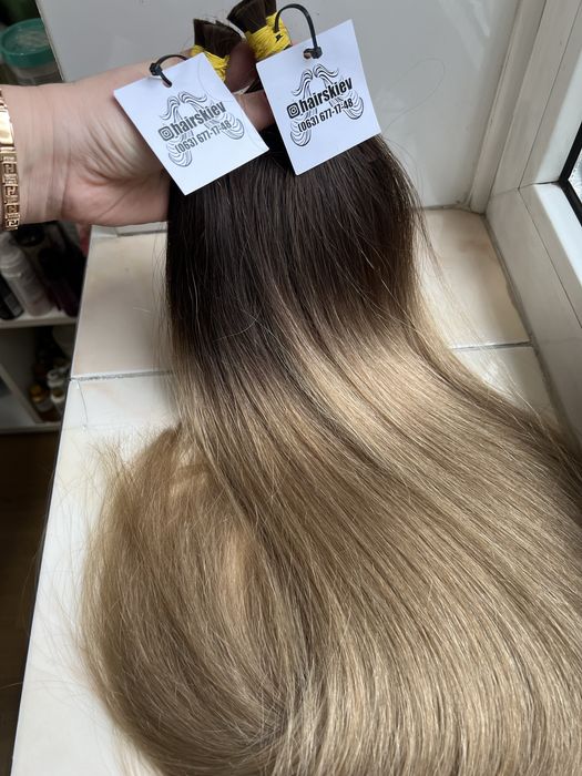 Волосся натуральне для нарощення