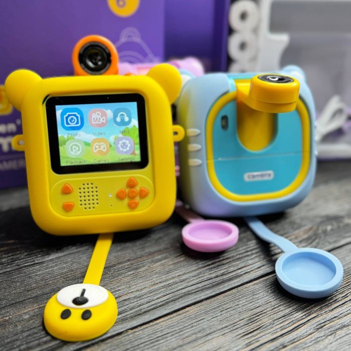 Дитячий фотоапарат миттєвого друку М4 з принтером миттєвого друку