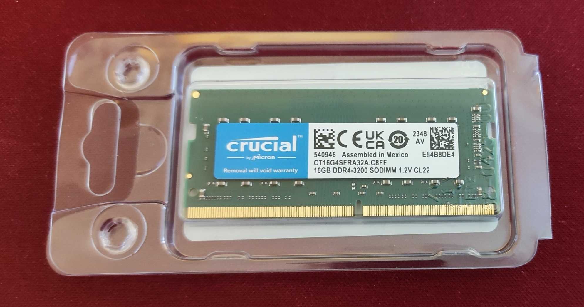 Pamięć DDR4 32GB do laptopa (2 x 16GB) 3200 MHz