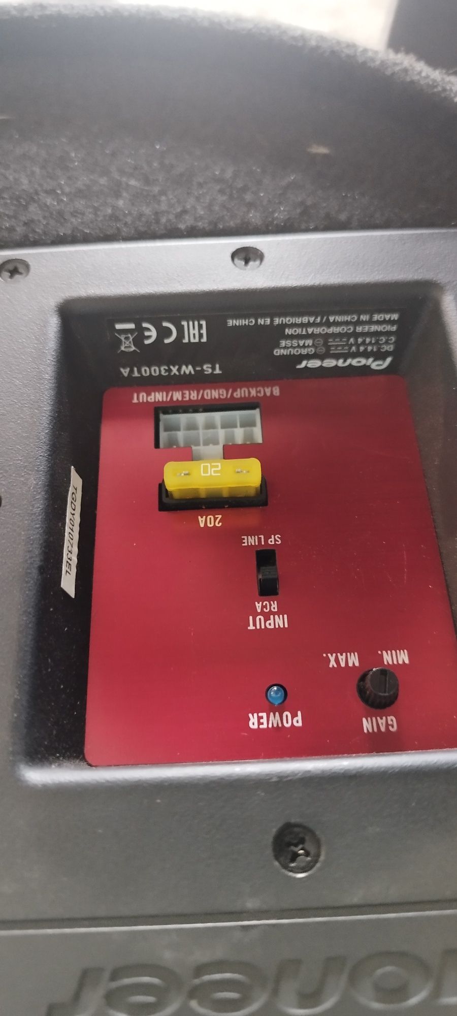 Pioneer ts-wx300ta саб