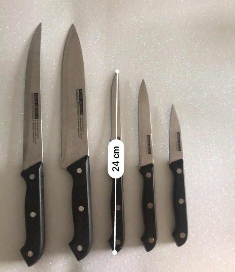 Conjunto de 5 facas Nunca Usado