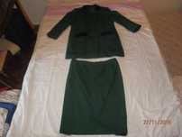 Conjunto de saia e casaco de senhora tamanho M
