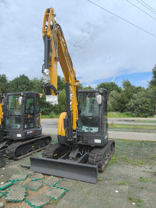 Koparka gąsienicowa Shantui 5,8 t Silnik Kubota 47 KM !!!