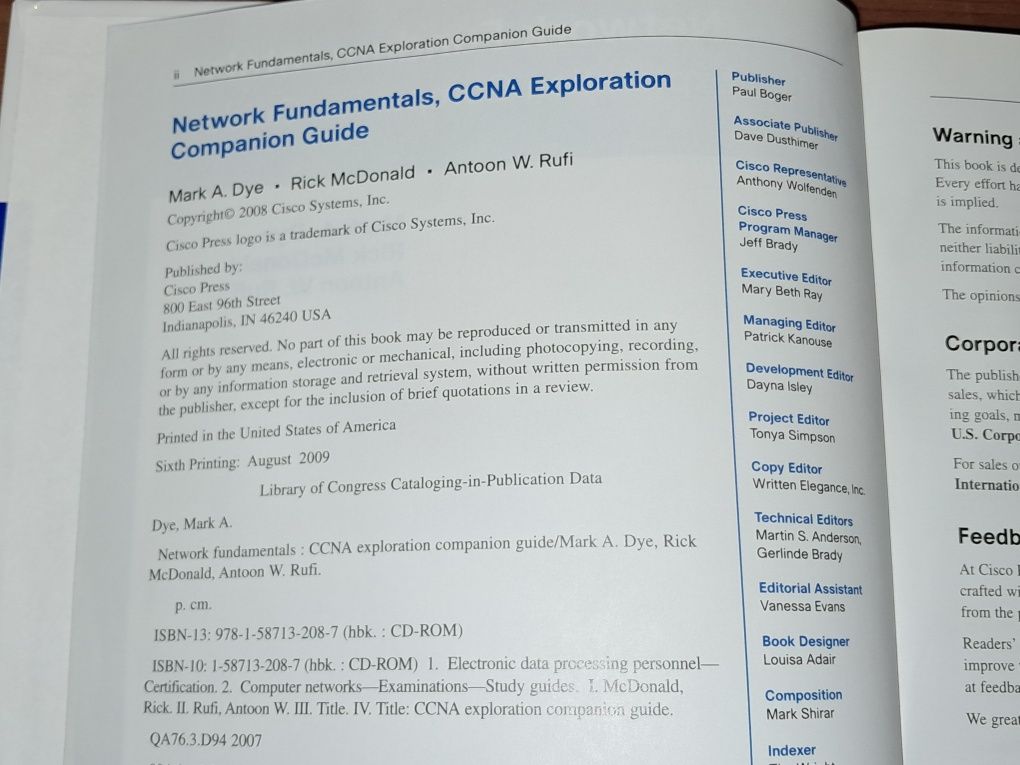 Livro Network Fundamentals (Cisco Academy)