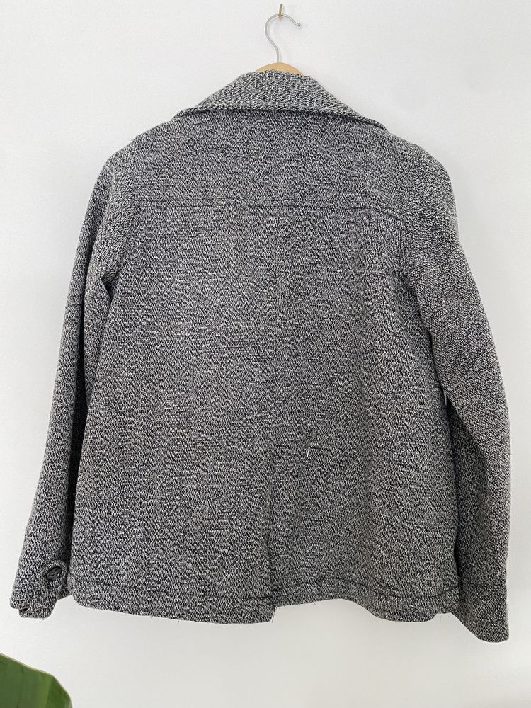 Casaco cinza da Pull & Bear