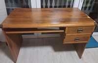 Duże stabilne biurko 65×120x78