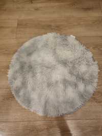 Nowy szary dywan okrągły 60 cm