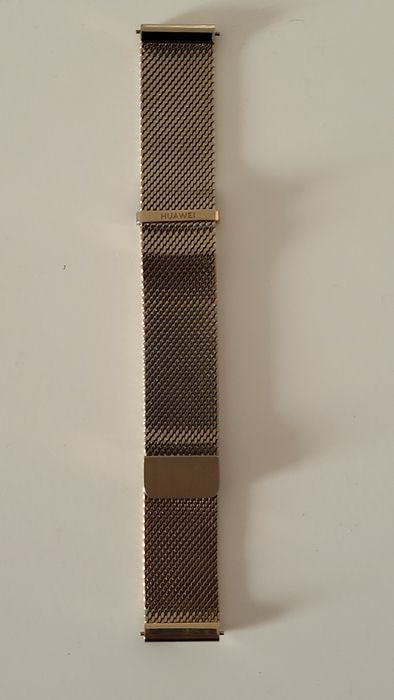 Bransoleta do zegarka Huawei 18mm milanese złota oryginalna super stan