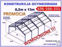 Konstrukcja stalowa 8x13 ocynkowana magazyn hala wiata garaż warsztat