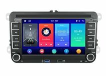 Radio 2 DIN VW 9" ou 7" + Carplay e Android auto sem fios + 2 GB RAM +