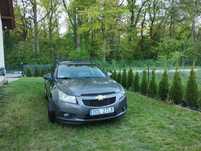 Chevrolet Cruze Samochód + bagażnik dachowy