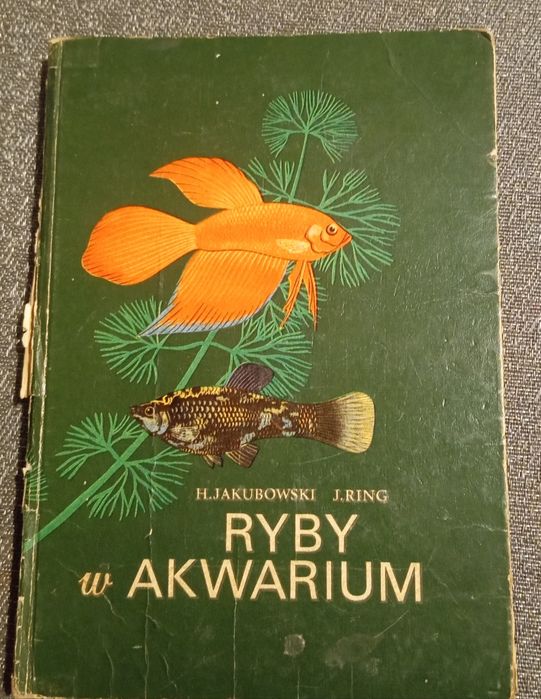 Książki akwarystyka Prl