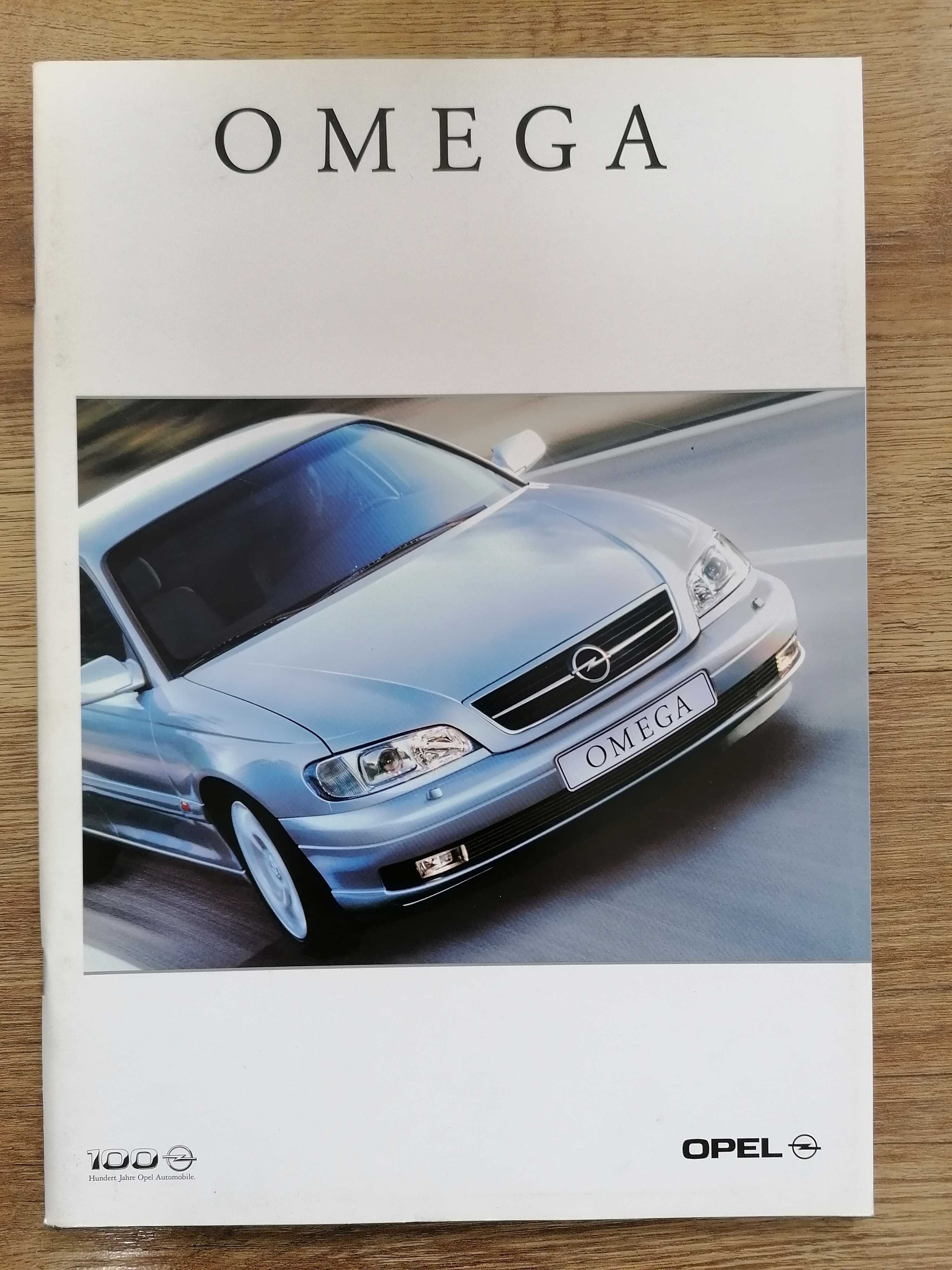 Prospekt Opel Omega Elegance, Sport, Executive