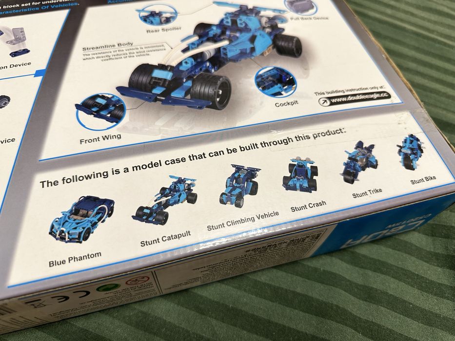 Конструктор CaDa C52015W Technic "Bugatti Chiron" 6в1