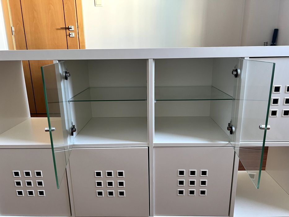 Móvel estante Ikea Kalax - módulos incluídos